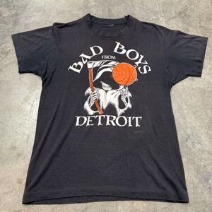 Vintage Detroit Pistons Black Reaper Tee